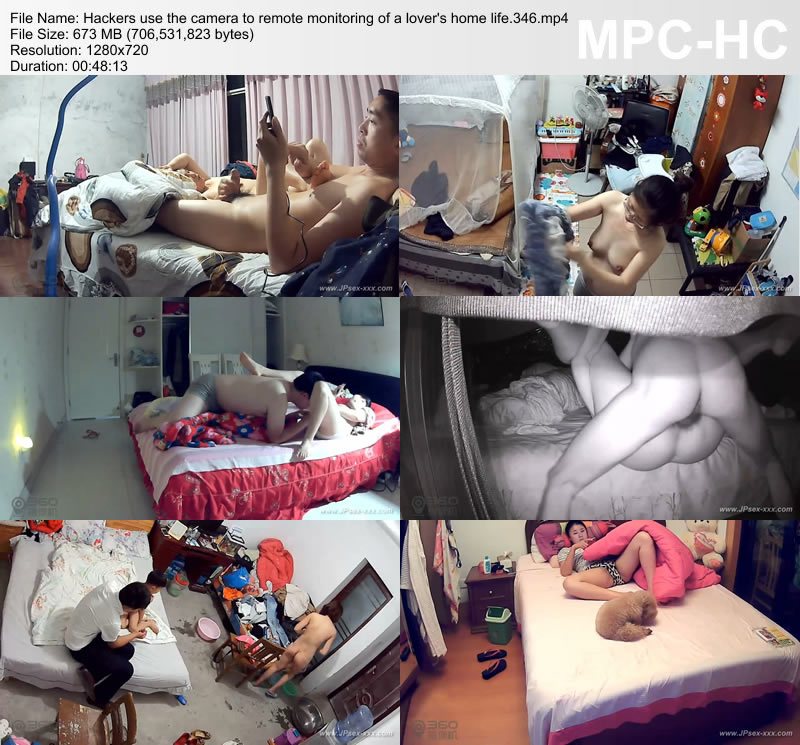 Hackers use the camera to remote monitoring of a lover's home life.346